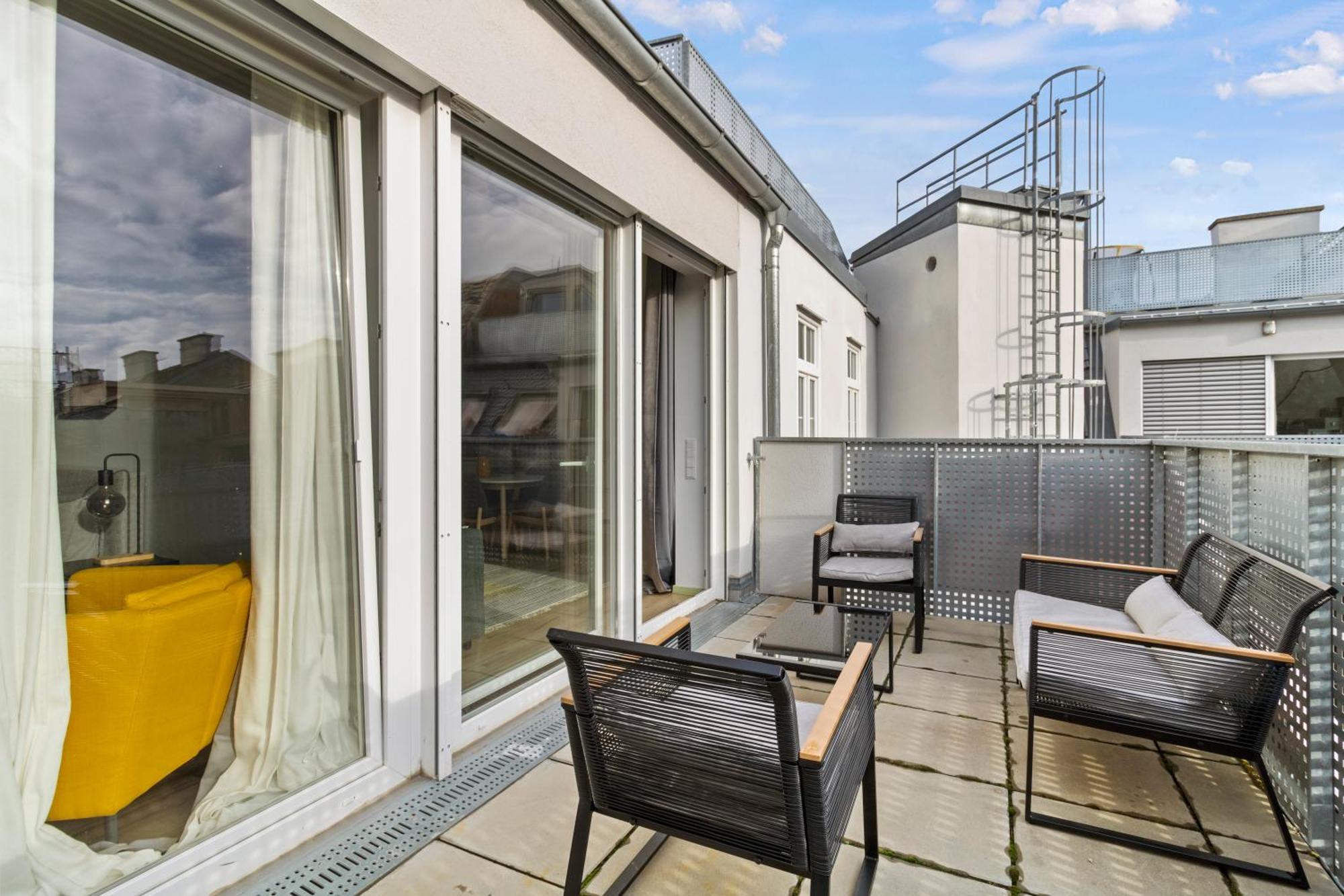 Terrace - 75 M² - Near Wiener Stadthalle 外观 照片