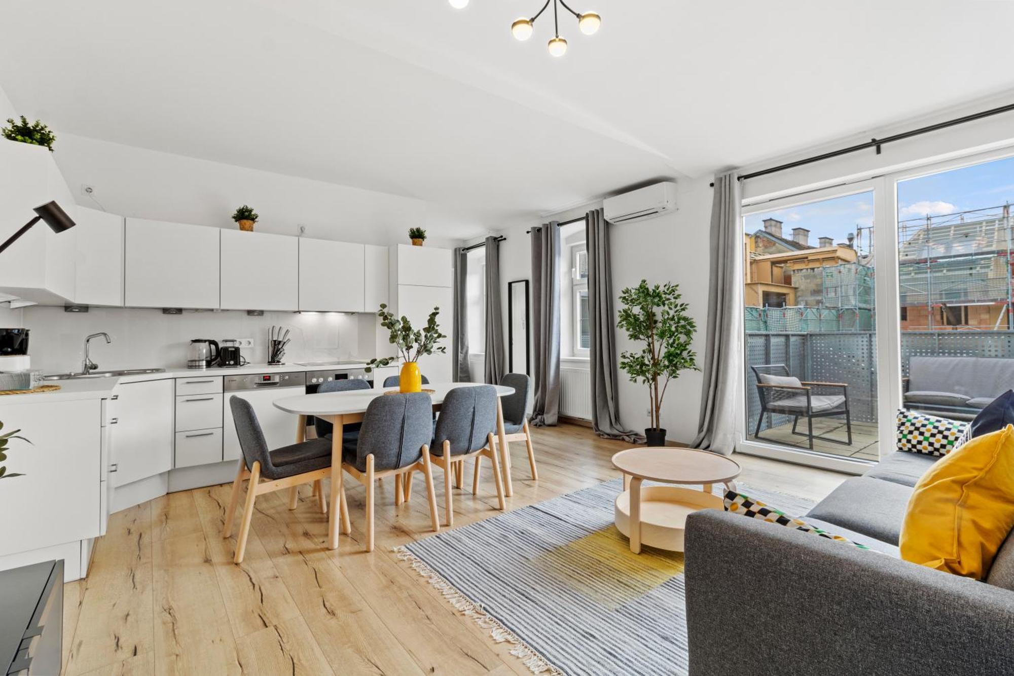 Terrace - 75 M² - Near Wiener Stadthalle 外观 照片